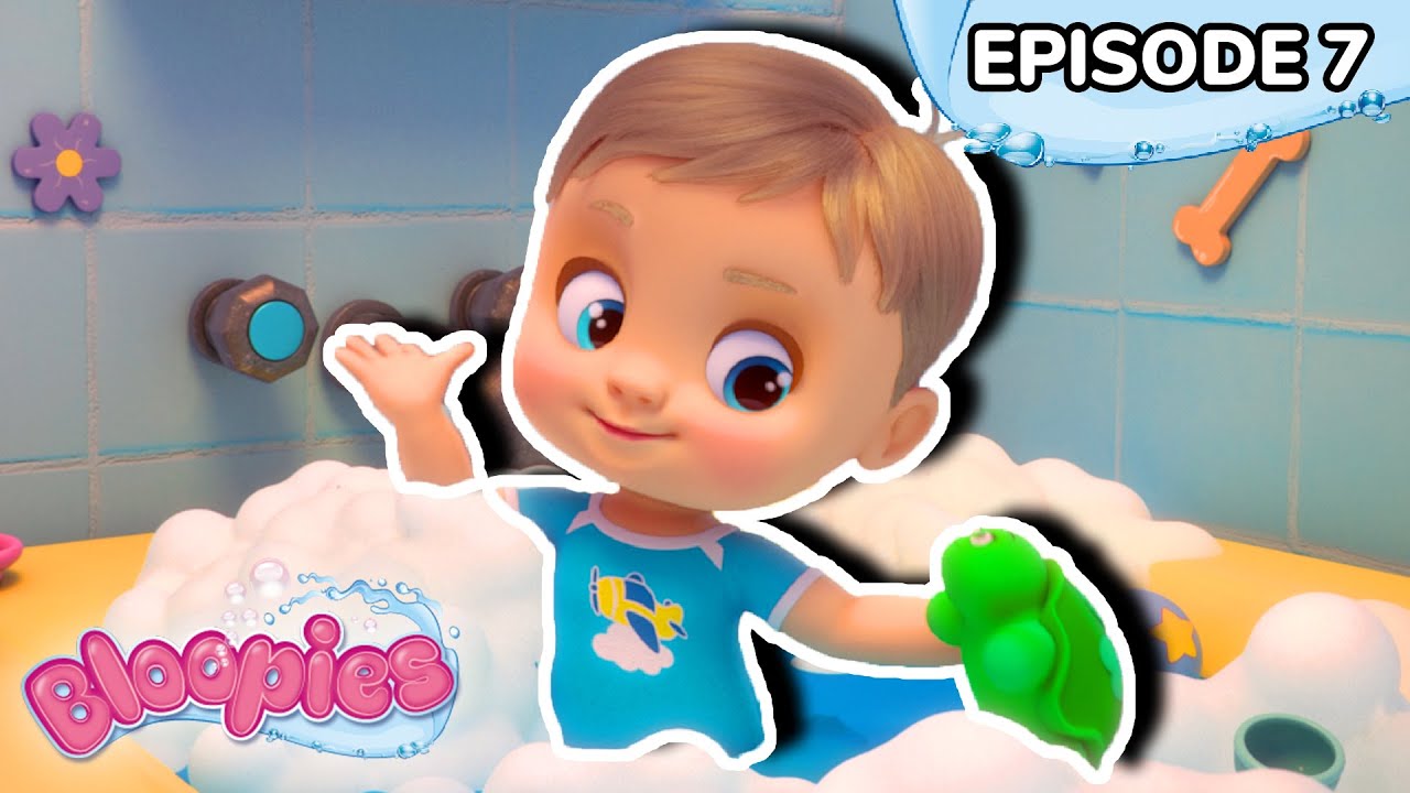 The treasure map | Bloopies Full Episodes | Bath Time | Under the Sea ...