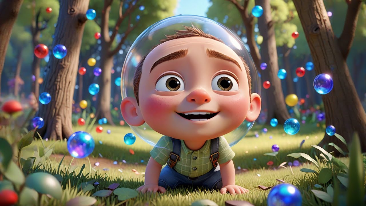 Who’s Hiding in the Bubble? 🫧👀 | Fun Kids Story | Preschool Educational Video