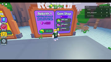 Rebirth : 0 Grinding! EP#1 in Roblox : Merge Simulator