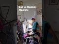 Who comes out on top? #dadlife laundry #funny #dothingsyoudontwanttodo #parenting #washingmachine
