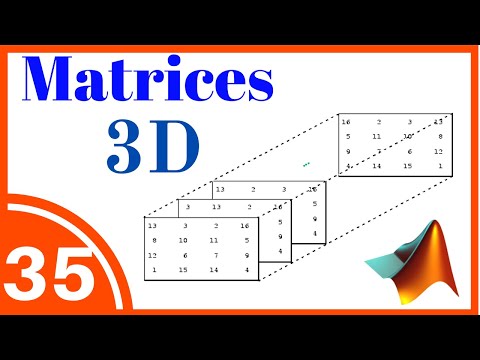 Arreglos Multidimensionales en Matlab ❤️ [Curso de MATLAB] #035