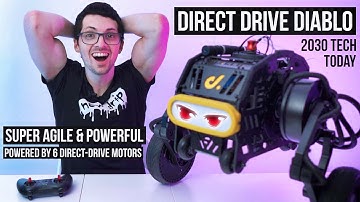 Versatile & Fast Self-Balancing Companion Robot - Direct Drive Diablo Robot Review & Test
