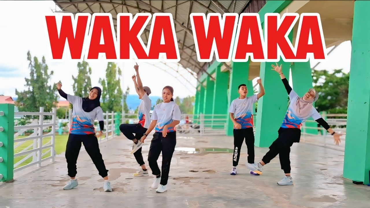 WAKA WAKA - Шакира || Ремикс Dj Ralph || Креативная гимнастика || Танцевальная тренировка || Виру...