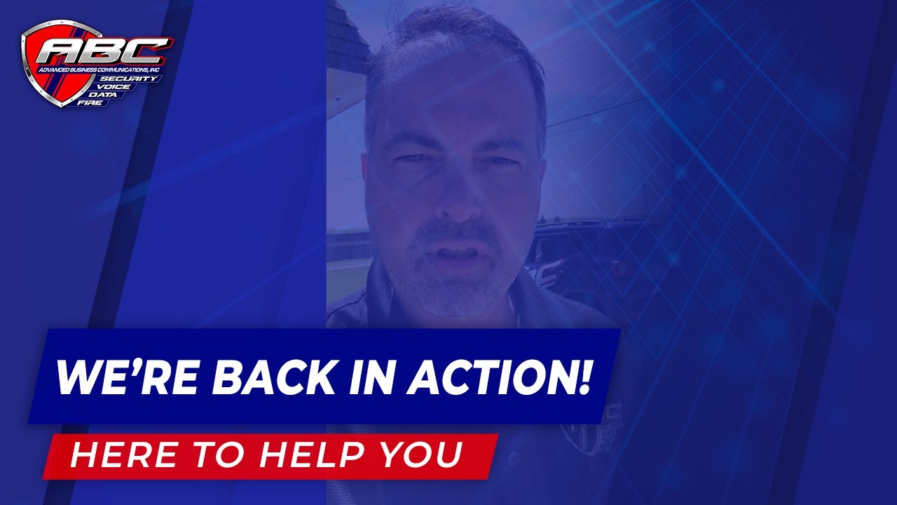 We're Back In Action! |Advanced Business Communications