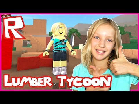 I Got Lava Wood in Roblox Lumber Tycoon.