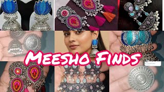 Antique German silver earrings. Boho design. Meesho earrings. Meesho finds. Affordable and 👍🏻 ✨💖💐