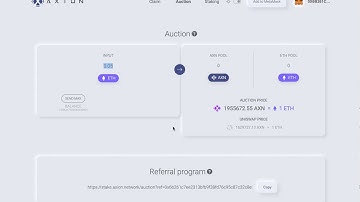 Axion Auctions Start in Under 9 Hours - First Auction Day 2 (15 Nov) Over 16 Million Axion Pool!