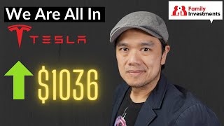 Sold almost everything to buy Tesla Stocks today.