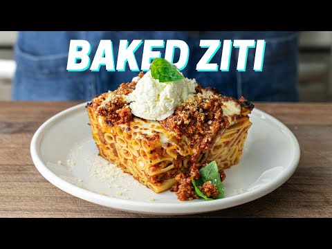 BAKED ZITI Everyone Gets a Corner Piece!