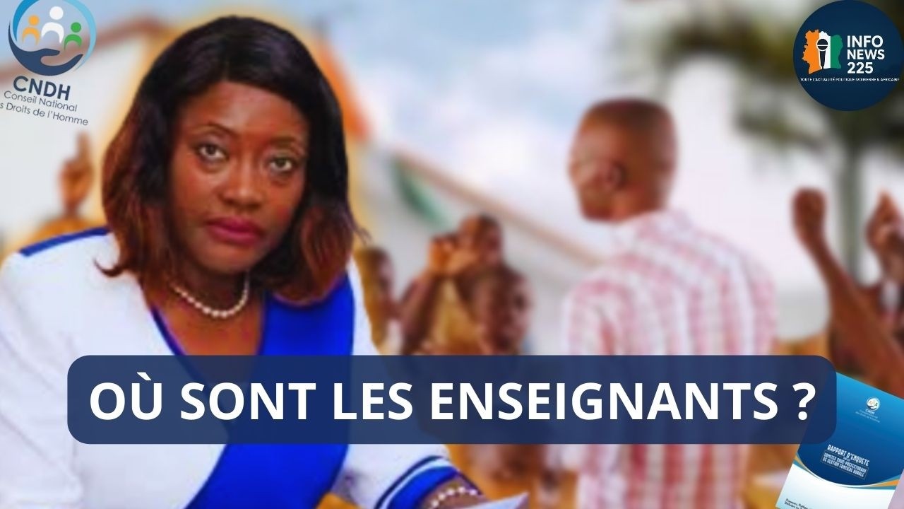 Crise éducative en Côte d’Ivoire : près d’une école sur deux en déficit d’enseignants