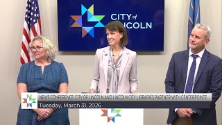 FULL VIDEO: Lincoln City Libraries and CenterPointe partner to offer community resource worker