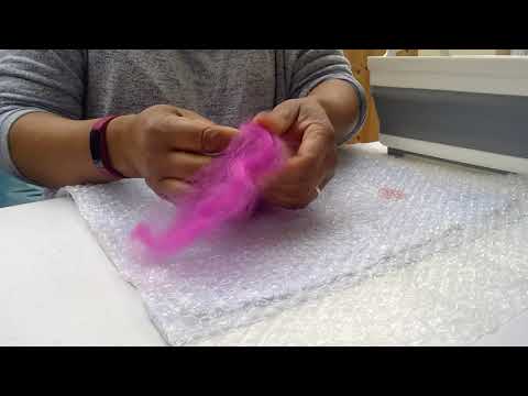 How to make a felted soap