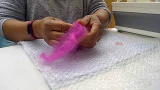 How to make a felted soap