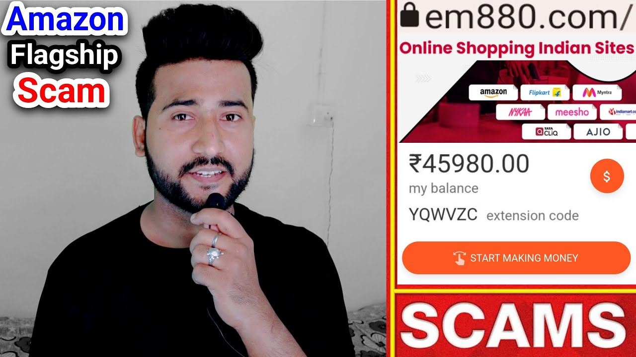 is real or fake amazon flagship store task job scam