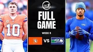 Broncos vs Seahawks 2026 Week 6 Condensed Game | NFL Highlights