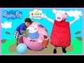 Peppa Pig Giant Surprise Egg Opening with Peppa Pig Toys