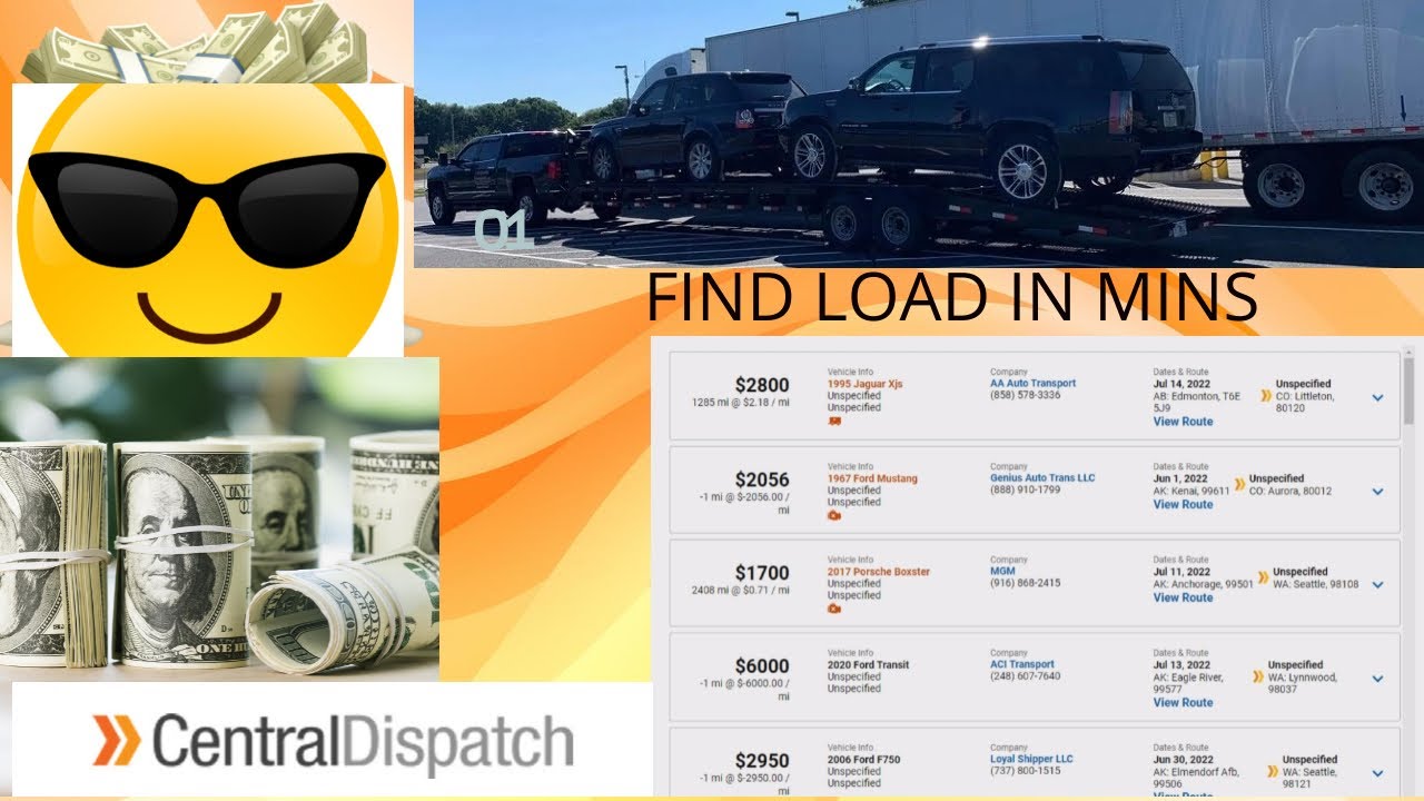 FIND LOAD FROM LOS ANGELES TO TEXAS IN 2MINS WORTH 4K (CENTRAL