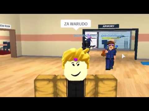 Dioblox Za Warudo Youtube - za warudo roblox