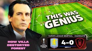 HOW ASTON VILLA DESTROY FOREST UNAI EMERY S GENIUS TACTICS TO REACH EUROPA LEAGUE FINAL