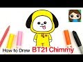 How to Draw BT21 Chimmy | BTS Jimin Persona