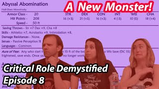 Matt Mercer's Horrifying Homebrew - Vox Machina, Ep. 8 | Critical Role Demystified