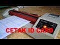 Cetak ID Card Menggunakan Bahan PVC