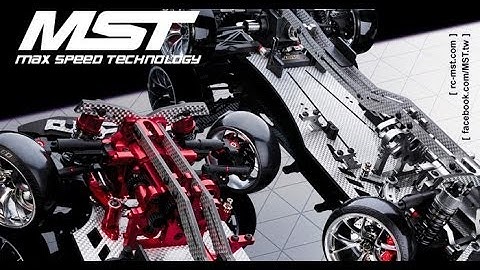 MST FXX-D VIP 2WD RC Drift Chassis TestRun