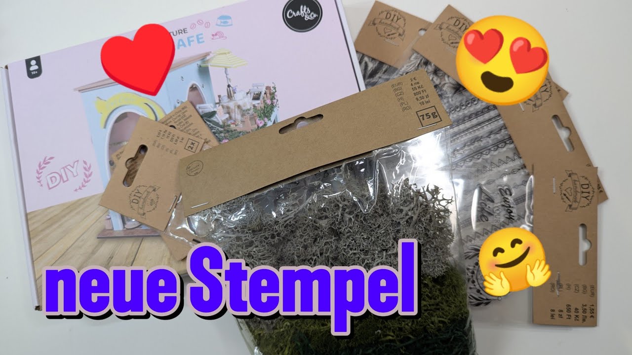 Kleiner gemischter Haul mit neuen Stempeln ♥️ von TEDI und anderen coolen Sachen - auch von Action