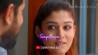 Happy Birthday Nayanthara Lady Super Star Nayanthara Status Kanna Kanna Song Shrithika Editz