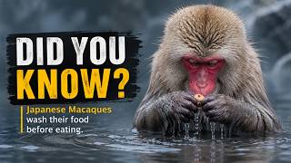 Japanese Macaque Facts: This Monkeys Lives Where Others Can't❄️🔥