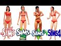 ♦ Sims 1 - Sims 2 - Sims 3 - Sims 4: Beach and Ocean - Evolution