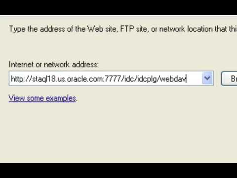 How to map a webdav drive