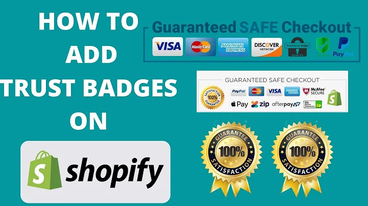 Boost Customer Trust: Add Trust Badges to your Shopify Store