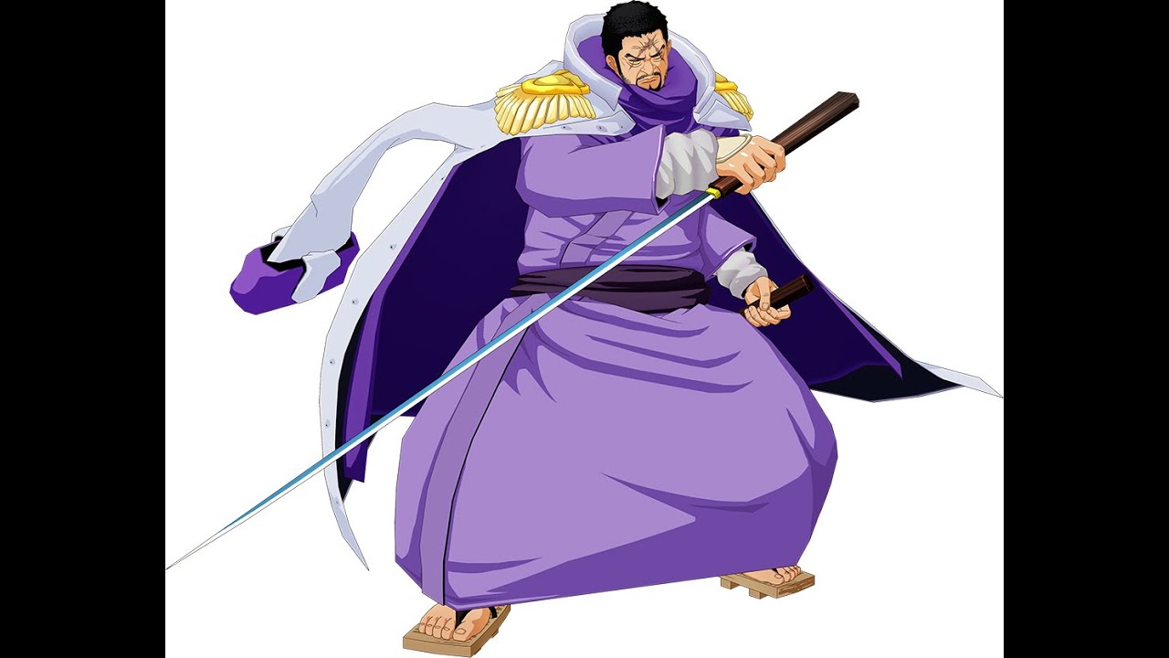 one piece hachette 39 fujitora amiral issho - YouTube