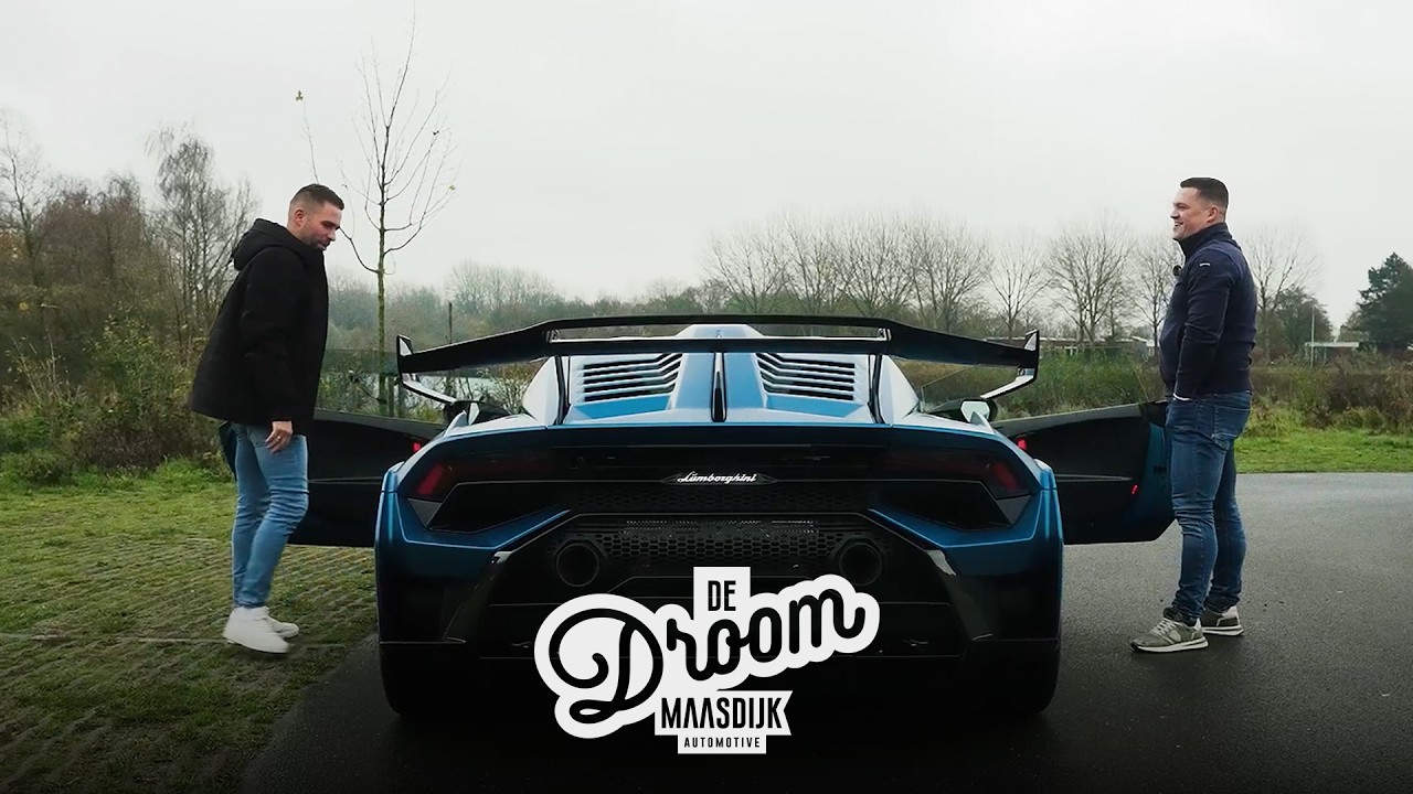 DE DROOM Afl.2  / Stefan Rijdt Voor Het Eerst Zijn DROOM AUTO: De Huracan STO