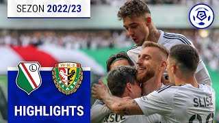 Legia Warszawa - Śląsk Wrocław 3:1 | SKRÓT | Ekstraklasa 2022/23 | 34. Kolejka