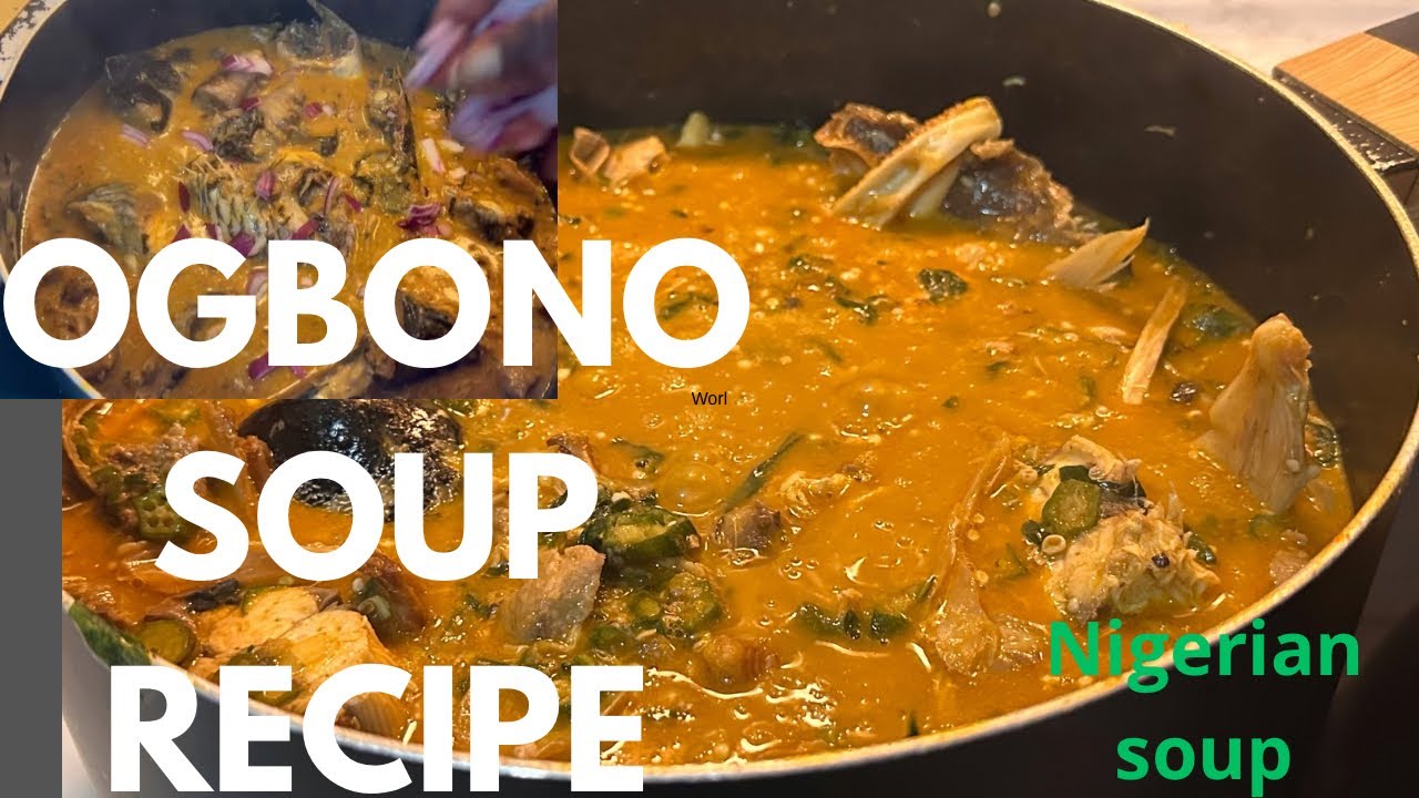 Как приготовить лучший суп огбоно с горьким листом | Рецепт нигерийской кухни 😋