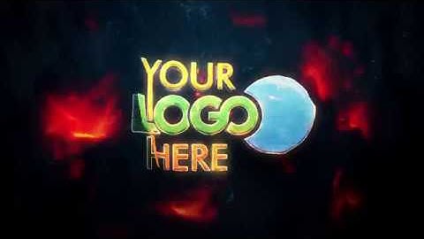 Inner Power Logo reveal fire metal impact grunge dark intro