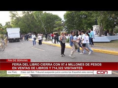 Book Fair closes with 97.4 million pesos in book sales and 714,322 visitors