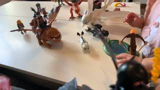 PLAYMOBIL - Hipo y Desdentado - Como entrenar a tu dragón