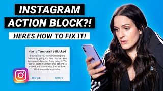 How to fix Instagram ACTION BLOCK! 2022 Methods