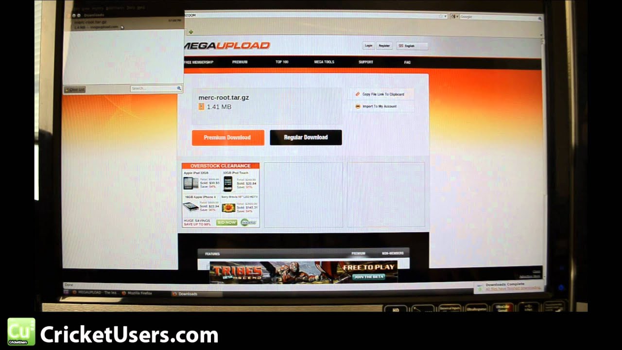 CricketUsers.com - Part 2 Rooting the Cricket Huawei Mercury M886