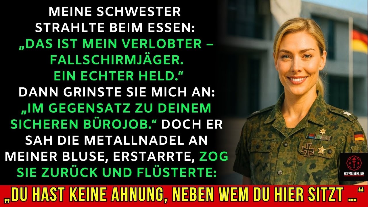 Sie prahlte: Ihr Verlobter ist der Held – bis er meine Nadel sah und die Fassung verlor…