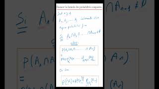 Formule de probabilités composées