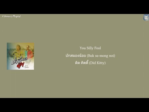 You Silly Fool บักสมองน้อย (Bak sa-mong noi) - ดิด คิตตี้ (Did Kitty) [Thai:Rom:Eng:MM lyrics]