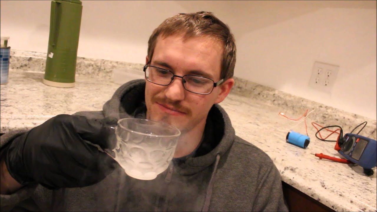 drinking liquid nitrogen - Help me make videos by donating here: https://www.patreon.com/CodysLab