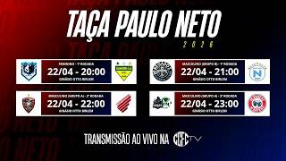 TAÇA PAULO NETO DE FUTSAL | 22/04/2026 | CCFC TV