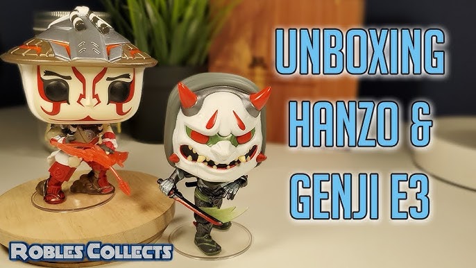Overwatch | Hanzo And Genji Funko Pop Unboxing | E3 2019 Exclusive, Oni  Genji, Kabuki Hanzo - Youtube