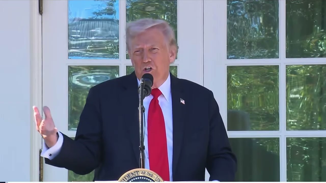 President Trump Addresses Rose Garden Club Luncheon at the White House – October 21, 2025