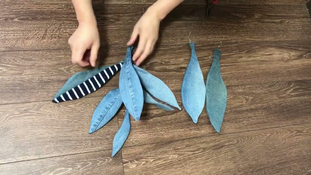 DIY]もう着ないジーンズ捨てないてください #デニム#リメイク
